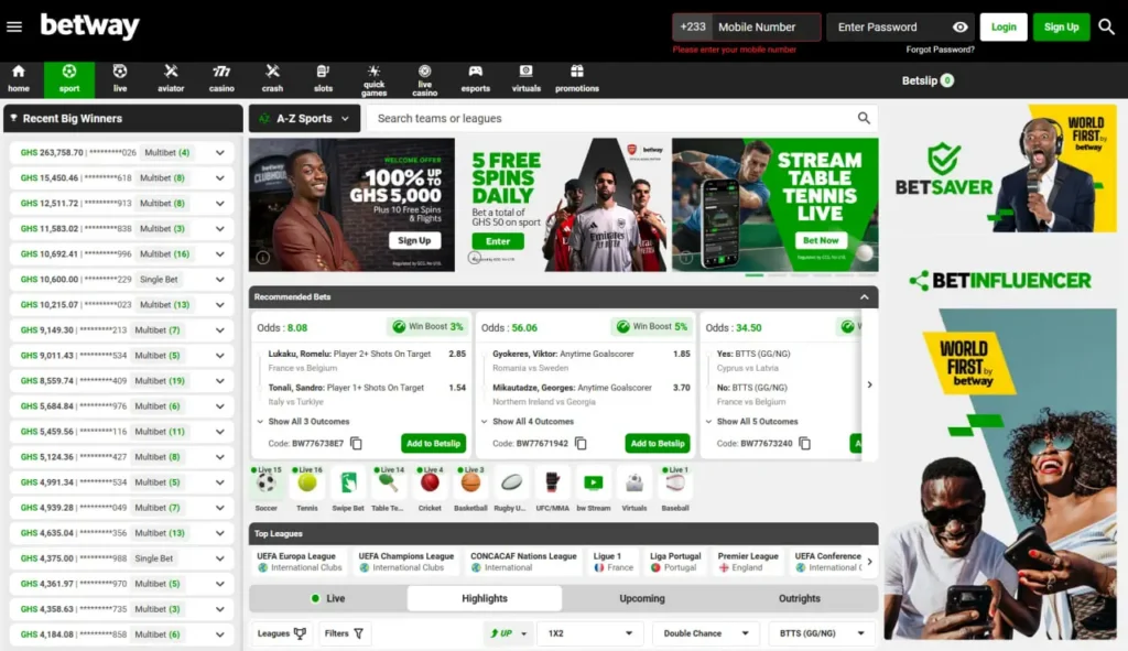 Betway bet