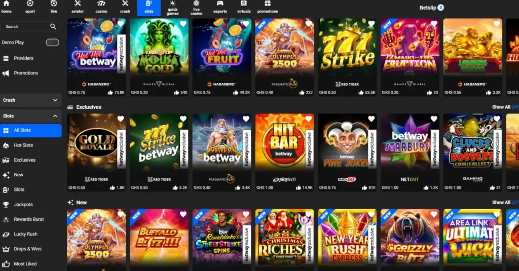 Betway betting